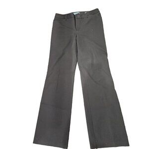Eddie Bauer Pants Brown Slightly Curvy Fit Chino Mid Rise Pants Tall Women's 12T